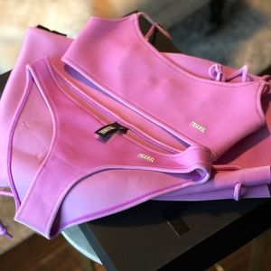 Triangl velvet swimsuit